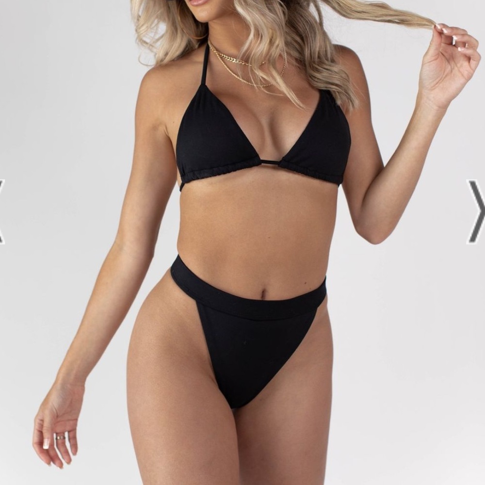 LAGUNA BLACK BIKINI BOTTOMS